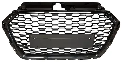 Obrázok produktu pre Čierna, lesklá maska chladiča pre Audi A3 8V (facelift) modely od roku 2016 do 2020