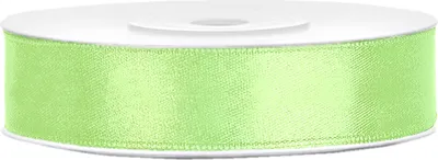Produktbild von Satinband pistaziengrün B:12mm, L:25 m