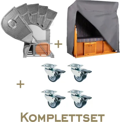 Produktbild von Komplettset Zubehör Strandkorb L Seeblick/Düne