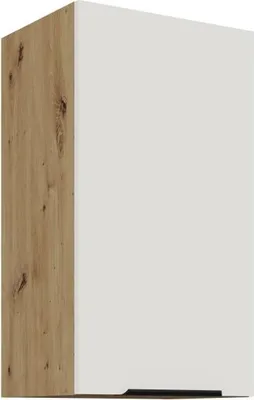 Obrázek produktu pro Horní kuchyňská skříňka LUNARA - šířka 40 cm, bílá / dub artisan