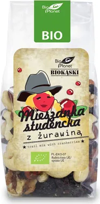 Produktbild von -STUDENTENMIX MIT CRANBERRIES 150 g –  PLANET