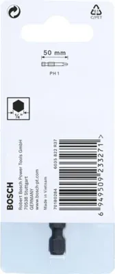 Produktbild von Bosch Impact Control PH1 Power Bit, 1 Stk. - 2608522480