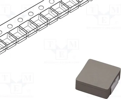 Produktbild von 1x Drossel: Draht 11,6mΩ SMD 2,2uH ±20% lBetrieb: 11,2A  Isat: 10A MPX1D0650L2R2 S