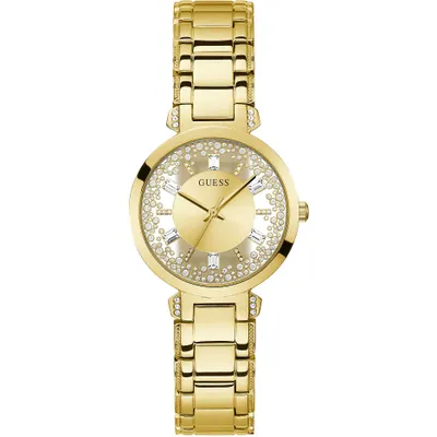Produktbild von Nur Zeit Guess Gold   Kollektion Crystal Clear - frau