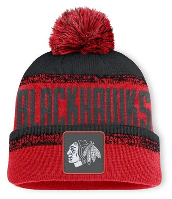 Produktbild von Chicago Blackhawks Thrive Cuffed Pom Beanie
