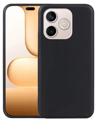 Produktbild von Handyhülle für Honor 600 Lite Silikon TPU Dünn Stoßfest Flexibel Schwarz