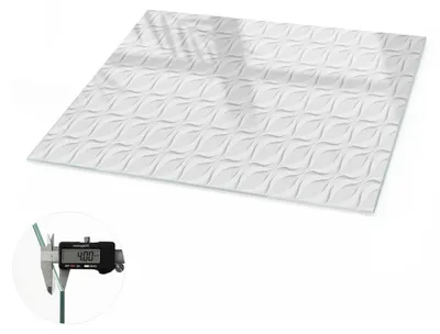Produktbild von Glas Tischplatte 100x60 cm – Tischauflage aus gehärtetem Glas – Glasplatte für Esstisch – Küchentischplatte aus Glas – Tischschutz Glas modern – Dekorative Glasplatte – Pflegeleichte Glastischplatte – Sicherheitsglas Tischplatte – Strukturelle Eleganz, KI-generiertes Bild
