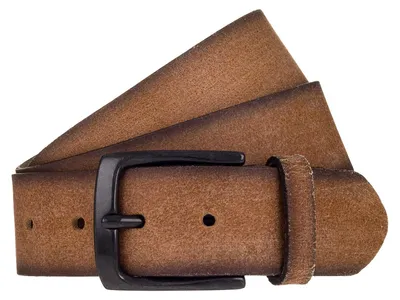 Image de MUSTANG Cuir ceinture Marcus 40mm Leather Belt W105 Mid Brown brun