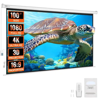 Image de Écran de projection - Écran pour vidéoprojecteur - Écrans de projection motorisés - 120 pouces