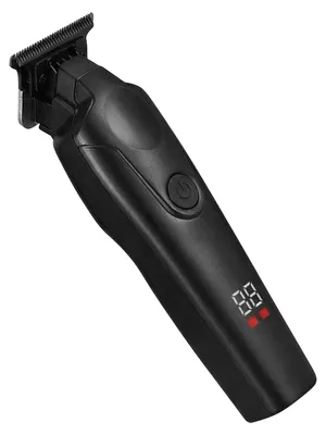 Image de Avizar, tondeuse à cheveux sans fil 5 V avec lame en titane pour une coupe précise, noir