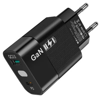 Zdjęcie produktu dla Techsuit CHPD131 ładowarka sieciowa USB USB-C, ładowanie, 65W - czarna