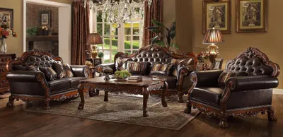 Produktbild von Sofa 3 Sitzer Wohnlandschaft Sofas Couch Polster Garnitur Leder Dreisitzer neu
