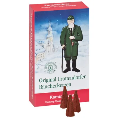 Produktbild von Crottendorfer Räucherkerzen - Kaminzauber von Crottendorfer