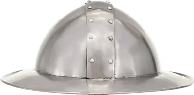 Immagine prodotto di vidaXL Elmo da Cavaliere Medievale Antico Replica LARP Argento Acciaio