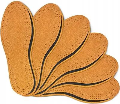 Produktbild von Lederschuheinlagen mit Aktivkohle 6 Paar Kaps Leather Carbon SET - Größe 41 EUR