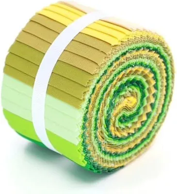 Imagen del producto de 20 rollos de tela de algodón para quilting y manualidades