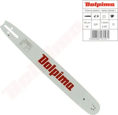 Image de Guide-chaîne Dolpima 325 1,5Mm 45Cm/18 ( 188Slgk095 )