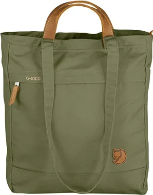 Produktbild von Fjällräven Totepack No.1, Uni, Stoffbeutel, Reißverschluss, Schlüsseltasche, Grün, Einfarbig
