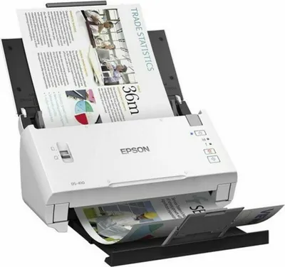 Produktbild von Dual Face Scanner Epson WorkForce DS-410 600 dpi USB 2.0