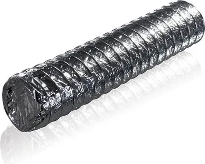 Productafbeelding van Flexibele aluminium buis, Fepre, 2,5 meter lang, diameter 11 cm