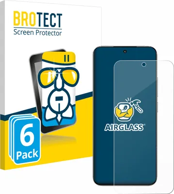 Produktbild von 6x BROTECT Schutzglas für Xiaomi 15 Schutzfolie Panzer Folie Glas Display Schutz klar