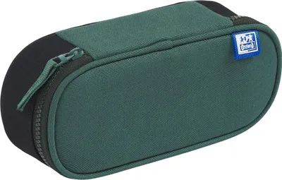 Immagine prodotto di Astuccio imbottito per matite con patta interna Funky Green e Oxford nero