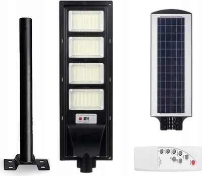 Image de Lampadaire LED Lanterne solaire 500W Capteurs