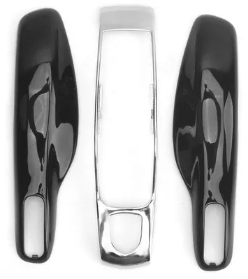 Immagine prodotto di Portachiavi per chiavi auto con telecomando – Resistente – Antiurto – Sistema antifurto – Compatibile con Porsche Cayenne 92A – Realizzato in plastica ABS