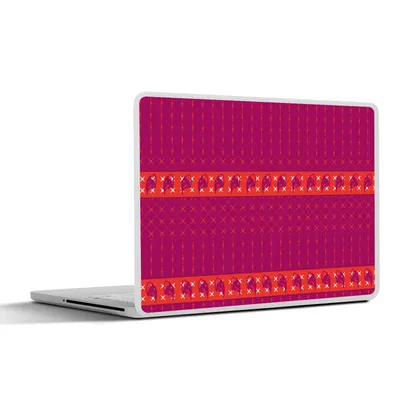 Produktbild von MuchoWow® Laptop Aufkleber Sticker Cover Elefant - Design - Rosa 30x21 cm - Sticker für Laptop - Selbstklebend