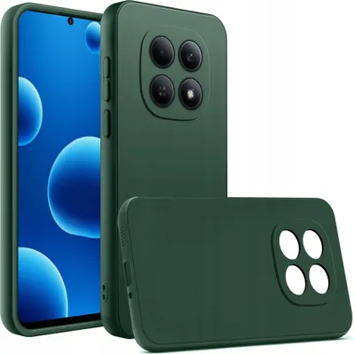 Zdjęcie produktu dla Etui Zielone Matowe Silikon Slim do Xiaomi Redmi Note 15 4G
