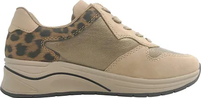 Immagine prodotto di Scarpe da donna Rieker, modello stringato, color marrone, ideali per il tempo libero