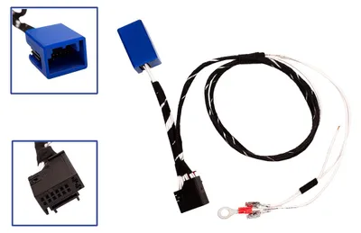 Immagine prodotto di Kit di cablaggio originale Kufatec per volante riscaldato, sistema di riscaldamento per volante compatibile con VW Golf 8