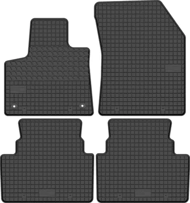 Zdjęcie produktu dla Dywaniki gumowe do Citroen C5 Aircross / DS7 Crossback 2017- (crossover) – 4 szt., czarne, dopasowane