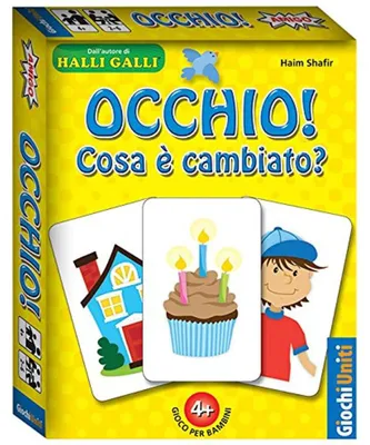 Productafbeelding van Giochi Uniti Auge!: Wat is er veranderd? (Bordspel, Italiaanse editie, 2002)
