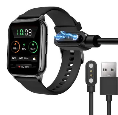 Productafbeelding van Blueshaweu magnetische oplader, compatibel met de AcclaFit L53 smartwatch, magnetisch
