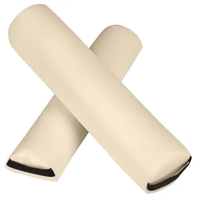 Image de 2 coussins de cou et genoux pour table de massage - beige
