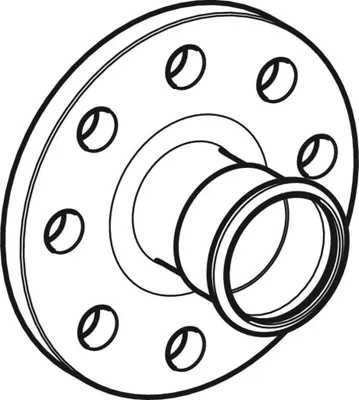 Produktbild von Geberit 33741, Schlauchanschluss, Edelstahl