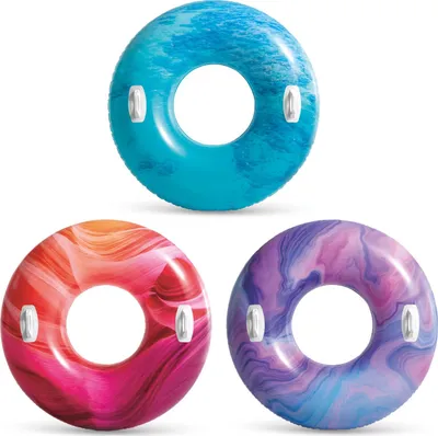 Produktbild von Intex 56267NP - Schwimmring Wave of Natures 114 cm - XXL Schwimmreifen Lounge Pool - Überraschung