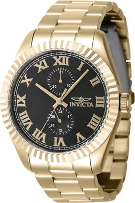 Immagine prodotto di Invicta Specialty 47429 Orologio da Uomo - Movimento al Quarzo - Acciaio Inossidabile con Quadrante Nero - 43 mm