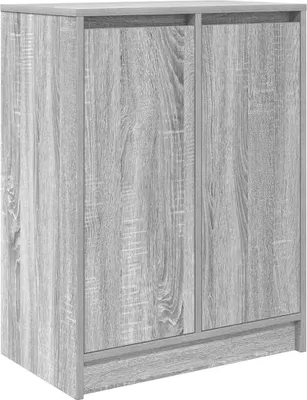 Produktbild von vidaXL Schuhschrank Grau Sonoma 57x34x76 cm Holzwerkstoff