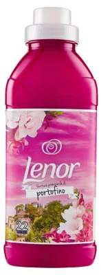Produktbild von Lenor Portofino Weichspüler, 22 Waschgänge, 550 ml, für langanhaltende Frische und Weichheit