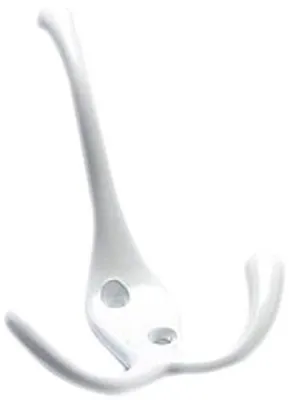 Immagine prodotto di Merriway BH00831 Appendiabiti triplo per cappelli e giacche, bianco