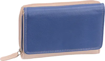 Produktbild von Lemondo Damen Portemonnaie Leder mit Klappe und Reißverschluss