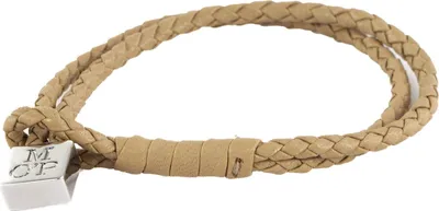 Produktbild von Marc O'Polo Leder Armband Jasmin Bracelet Wheat Field hellbraun