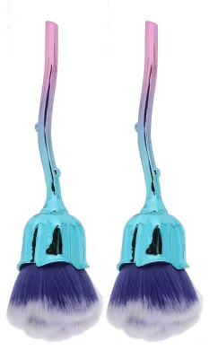 Produktbild von Solidchoice – Set mit 2 rosengestaltigen Nagelbürsten