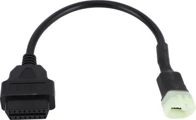 Imagen del producto de Arnés de cable de 6 pines para herramienta de diagnóstico OBD2, compatible con Kawasaki Z900/Z900RS/ZX10R/ZX14R/H2