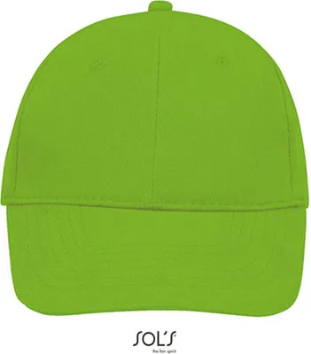 Image de SOLs 88100 | Six Panel Cap Buffalo / Casquette / Bonnet / Chapeau - Couleur : Lime - Taille : One Size