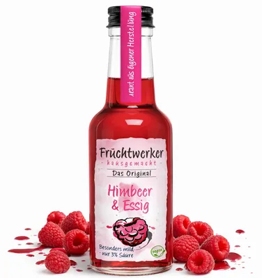 Produktbild von Fruchtwerker Himbeer & Essig 250ml