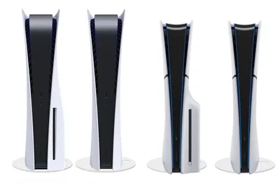 Immagine prodotto di Supporto verticale per PlayStation 5 (PS5 SLIM/FAT), bianco