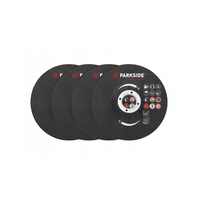 Produktbild von Parkside Performance Schruppscheiben Schleifscheiben 4er Set